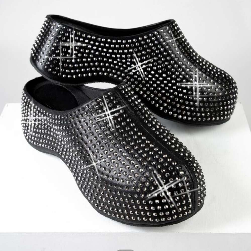 Sparkley Rhinestone Clogs